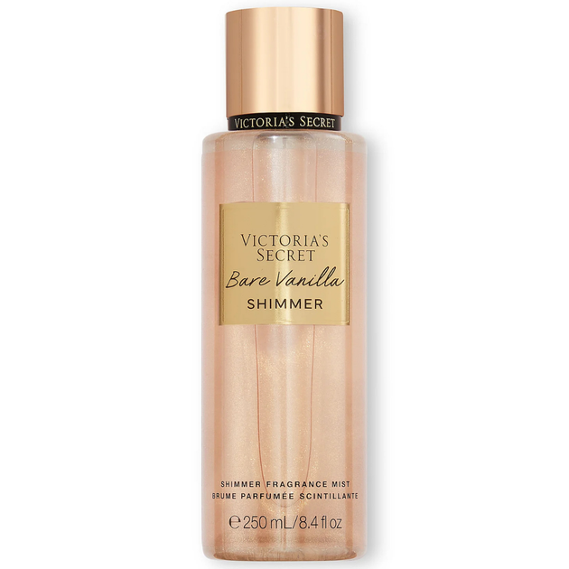 Парфумований cпрей для тіла Victoria's Secret Bare Vanilla Shimmer 250 мл - Фото 1 Парфумований cпрей для тіла Victoria's Secret Bare Vanilla Shimmer 250 мл - зображення 1