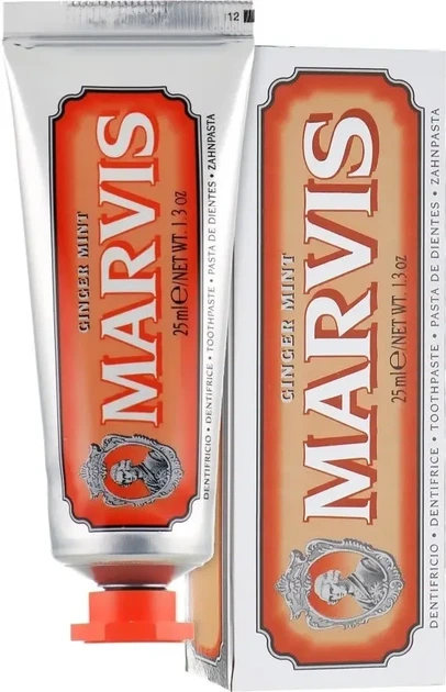 Зубная паста Имбирь и Мята Marvis Ginger Mint 25 мл - изображение 2