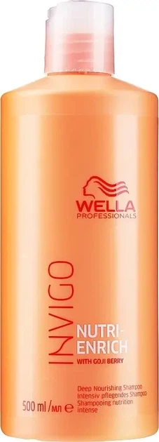 Шампунь питательный с ягодами годжи Wella Professionals Nutri-Enrich Deep Nourishing Shampoo 500 мл - Фото 1 Шампунь питательный с ягодами годжи Wella Professionals Nutri-Enrich Deep Nourishing Shampoo 500 мл - изображение 1