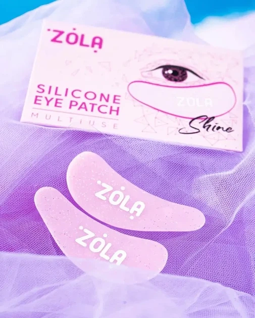 Патчи силиконовые многоразовые для глаз Zola розовые 1 пара - Фото 3 Патчи силиконовые многоразовые для глаз Zola розовые 1 пара - изображение 3