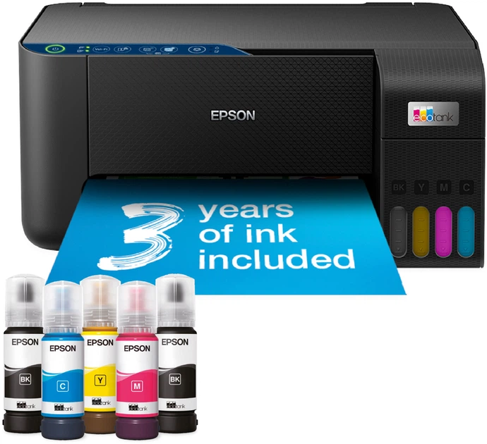 Багатофункціональний пристрій Epson EcoTank L3271 WiFi (C11CJ67435) Black - зображення 2