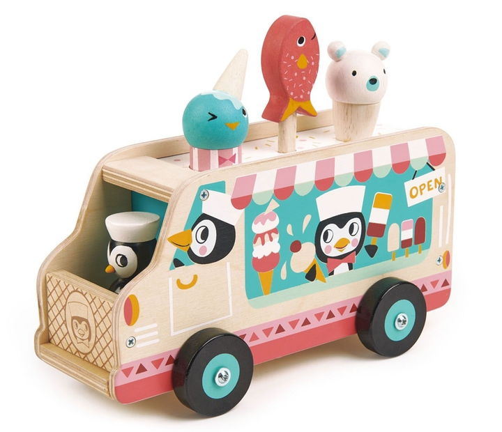 Furgonetka Tender Leaf TL8235 Penguin's Gelato Van (191856082354) - obraz 1