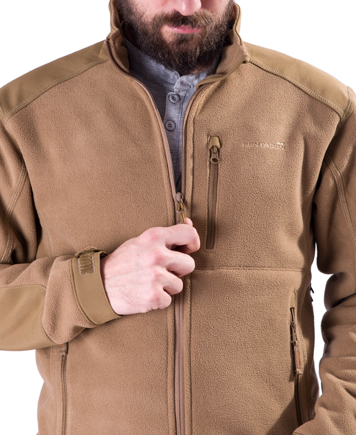 Флисовая кофта Pentagon Perseus Fleece Jacket Coyote XXL - изображение 2