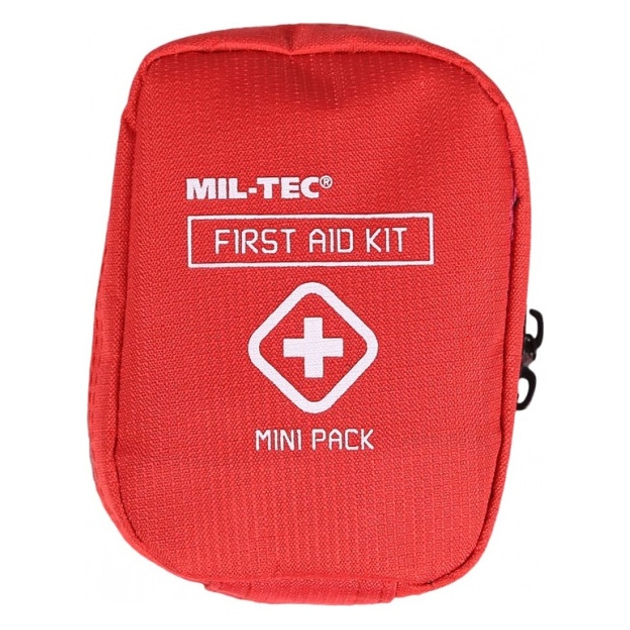 Аптечка першої допомоги MIL-TEC Mini Pack Red - зображення 1