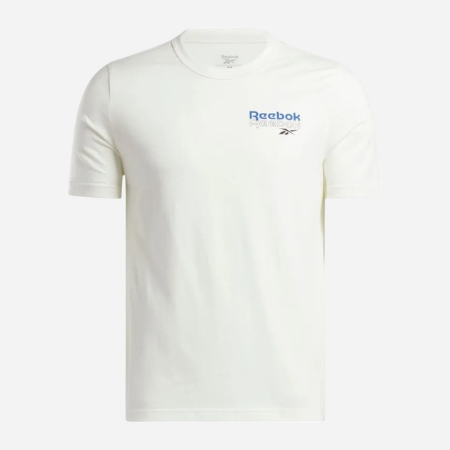 Футболка бавовняна чоловіча Reebok Ri Brand Proud Gfx Ss Tee 100208575 2XL Молочна (1200143796382) - зображення 1