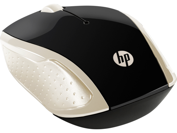 Беспроводная мышка HP 200 Silk Gold Wireless Mouse 3 кН 1000 dpi Black-Gold (2HU83AA) - Фото 2 Беспроводная мышка HP 200 Silk Gold Wireless Mouse 3 кН 1000 dpi Black-Gold (2HU83AA) - изображение 2