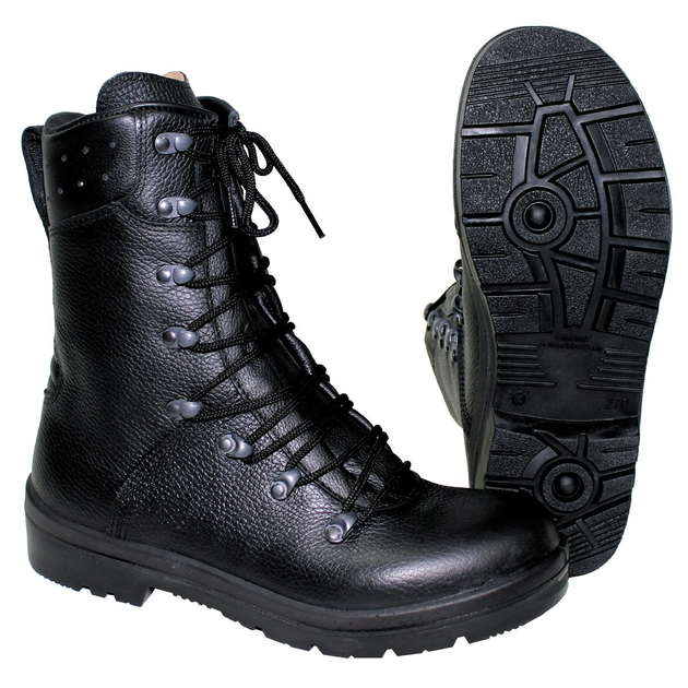 Берці оригінальні Бундесвер Модель 2007 BW Combat Boots Black 50 (320 мм) - зображення 1