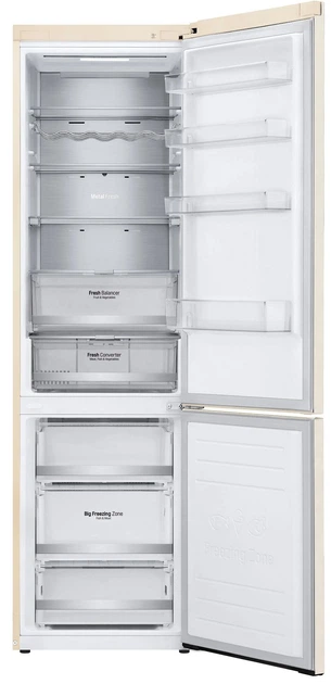 LG Холодильник з нижньою морозильною камерою GW-B509SEUM (GW-B509SEUM) - изображение 3