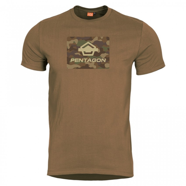 Футболка Pentagon Ageron «Sport Camo» Coyote XXL - изображение 1