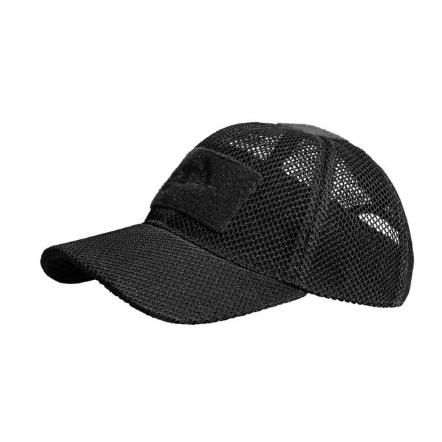 Бейсболка тактическая Helikon-Tex BBC MESH Cap Black - изображение 1