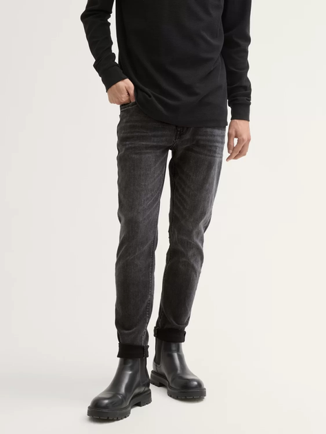 Джинси Slim Fit чоловічі Tom Tailor 1043435 32-32 Чорні (4068127308139) - зображення 1