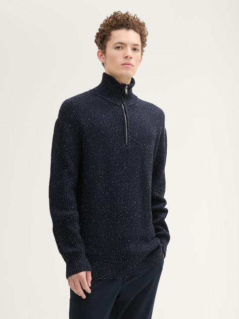 Sweter męski Tom Tailor 1043025 L Granatowy (4068127105806) - obraz 1