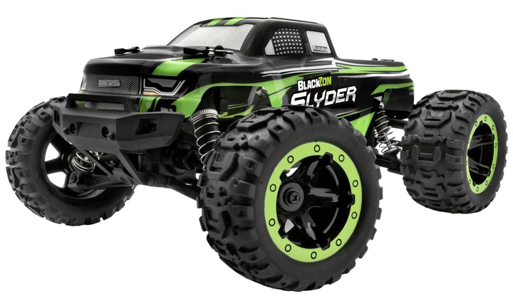 Samochód zdalnie sterowany BlackZon Slyder Monster Truck Green (5700135401004) - obraz 1