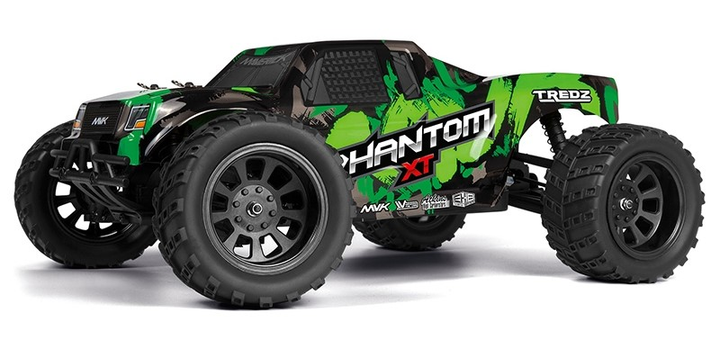 Samochód zdalnie sterowany Maverick Phantom XT Truggy Green (5050864031547) - obraz 1