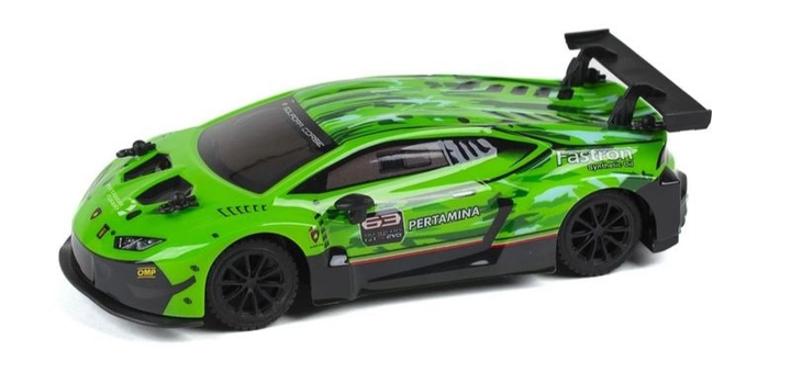 Машинка на дистанційному управлінні Tec-Toy Lamborghini Huracan GT3 зелена (5700134713320) - зображення 1