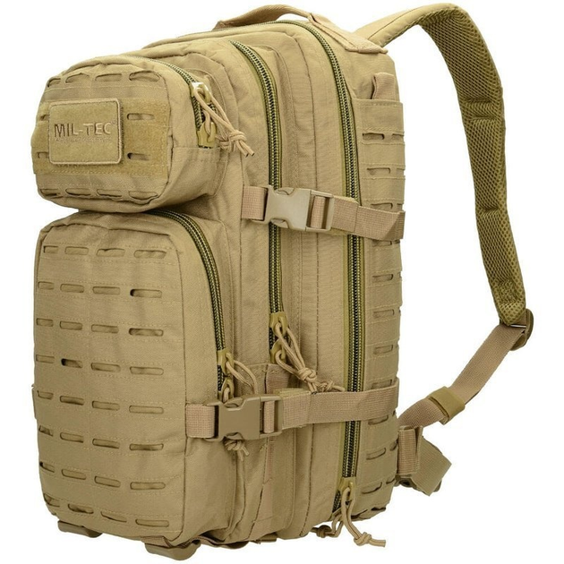 Рюкзак тактический MIL-TEC Assault Laser Cut 20L Coyote - изображение 2