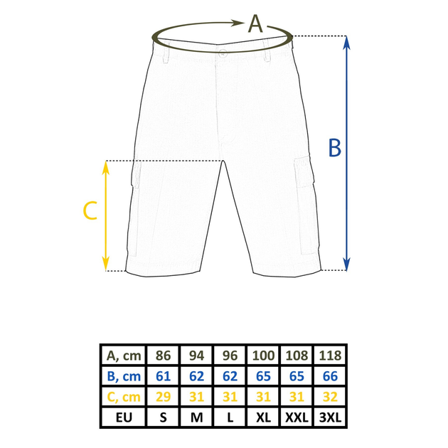 Шорты Бермуды Х/Б BERMUDA Оливковые 3XL - изображение 2