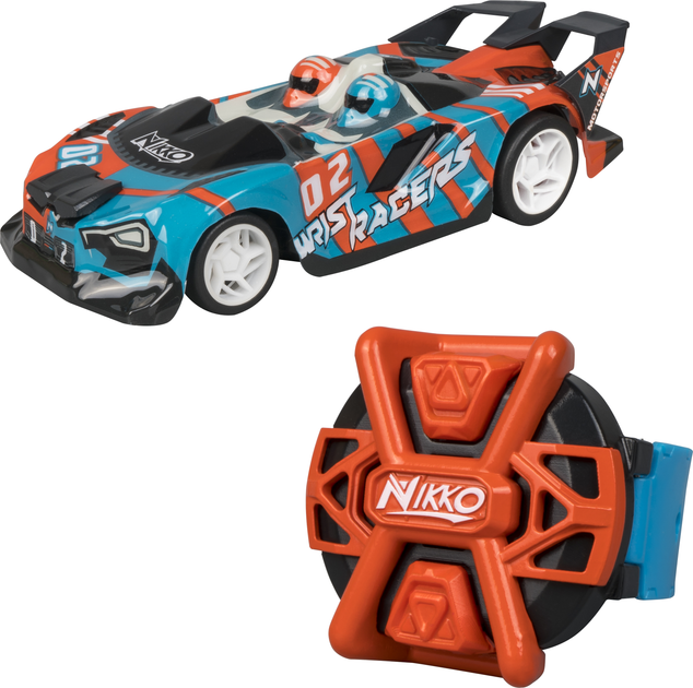 Машинка на радіокеруванні Nikko Wrist Racers Graphic Red з пультом управління на зап'ясті (10291) - зображення 2