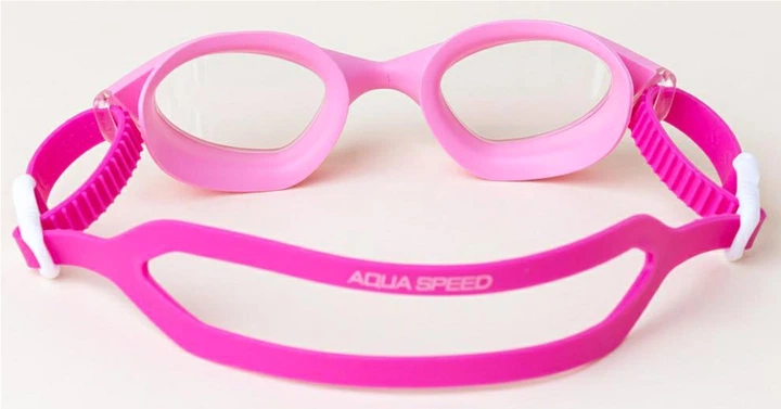 Очки для плавания Aqua Speed SERENITY 61465 (716-03) розовый Унисекс OFSM (5905718614653) - изображение 4