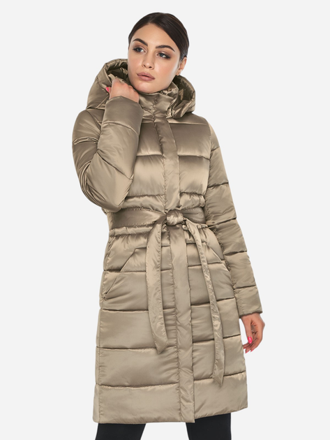 Куртка зимова довга жіноча Braggart 73124 50 (L) Тауп від Rozetka на платформі USKIDKA Акція на Куртка зимова довга жіноча Braggart 73124 50 (L) Тауп від Rozetka