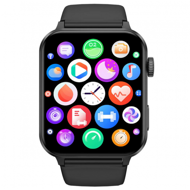 Смарт годинник Blackview R30 Pro Black (R-3168) - зображення 2