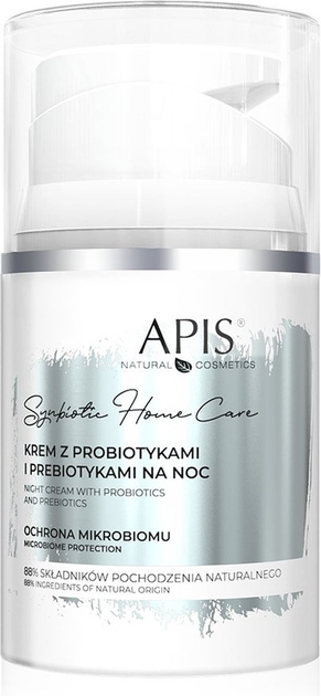 Krem do twarzy Apis Synbiotic Home Care na noc z probiotykami i prebiotykami 50 ml (5901810006150) - obraz 1