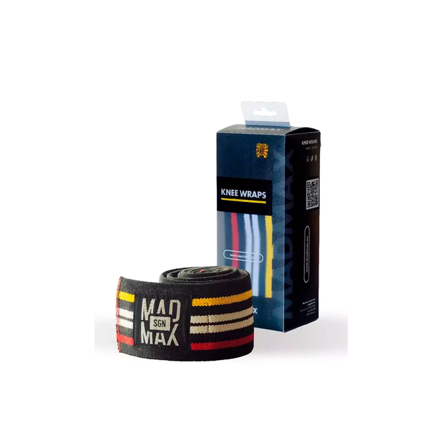 MadMax Бинты на колени MFA-292 Knee Wraps - черные – фото, отзывы ...