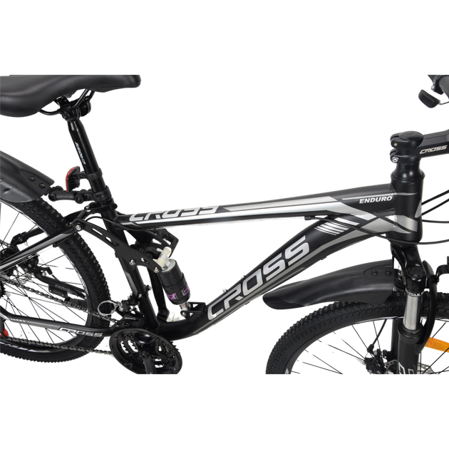 Велосипед Cross 26 ST Enduro 2022 Рама 15 black-gray - изображение 4