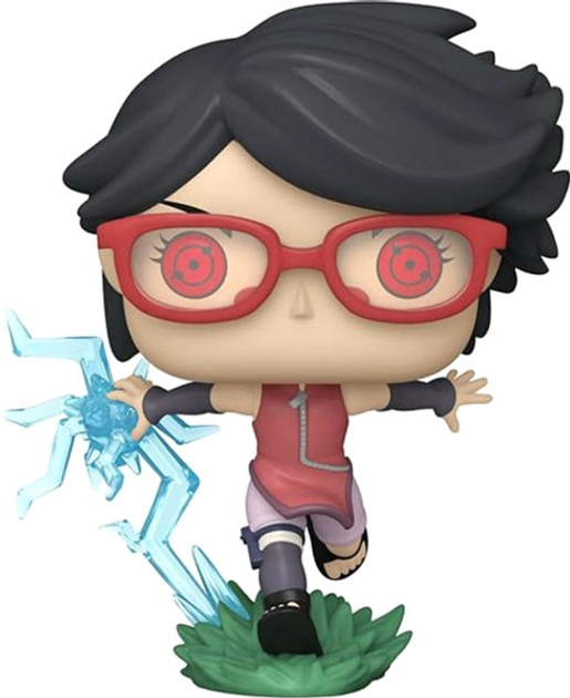 Ігрова фігурка Funko Anime Boruto Sarada з шарінганом 10 см (0889698613873) - зображення 2