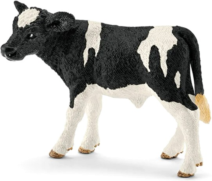 Ігрова фігурка Schleich голштинський теля 5 см (4059433349411) - зображення 1