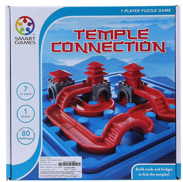 Настільна гра IUVI Games 3D Puzzle Game Temple Connection Dragon Англійська версія (5414301519881) - зображення 1