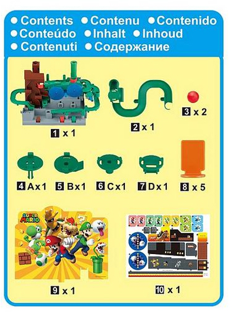 Настільна гра Epoch Super Mario Adventure Game DX Вежа Боузера (5054131073773) - зображення 3