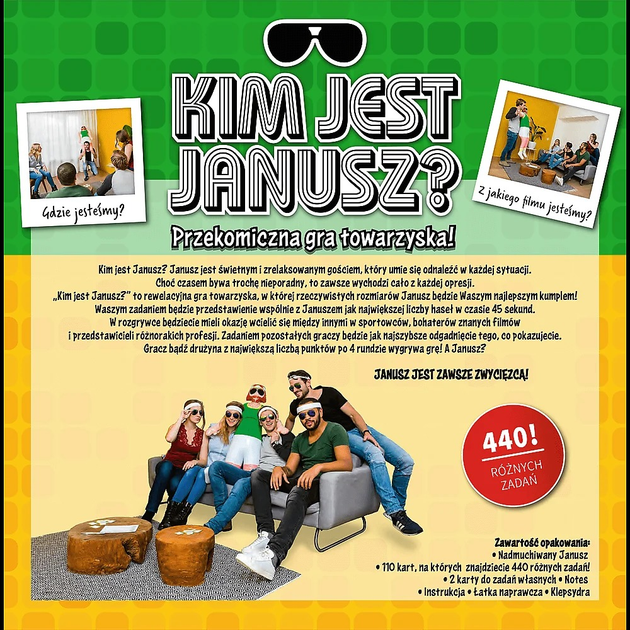 Gra planszowa Trefl Kim jest Janusz (5900511023787) - obraz 5
