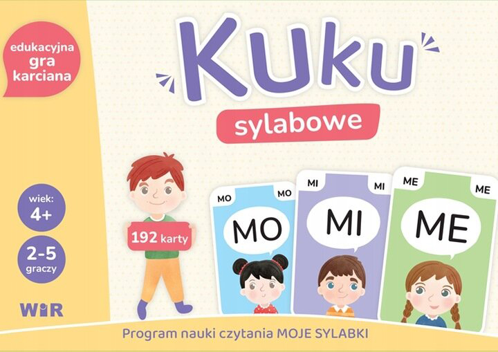 Настільна гра WIR Розвиваюча Kuku sylabowe (5902020797371) - зображення 1