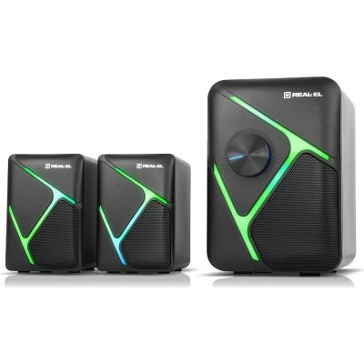 Акустическая система real-el m-320 Black (el121300014) - Фото 3 Акустическая система real-el m-320 Black (el121300014) - изображение 3