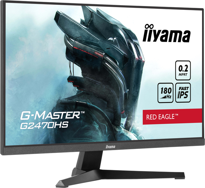 Монитор 23.8" iiyama G-Master G2470HS-B1 Red Eagle - изображение 3