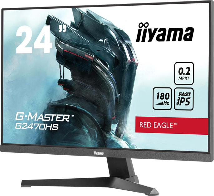 Монитор 23.8" iiyama G-Master G2470HS-B1 Red Eagle - изображение 5