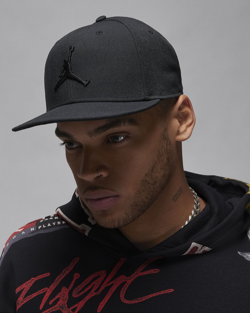 Кепка JORDAN U J PRO CAP S FB JUMPMAN S/M Чорний FV5296-011 - изображение 3