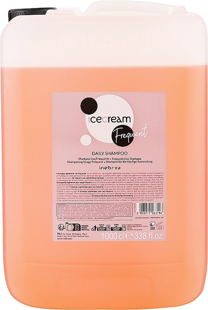 Шампунь для частого використання Inebrya Frequent Ice Cream Daily Shampoo 10 л від Rozetka на платформі USKIDKA Акція на Шампунь для частого використання Inebrya Frequent Ice Cream Daily Shampoo 10 л від Rozetka