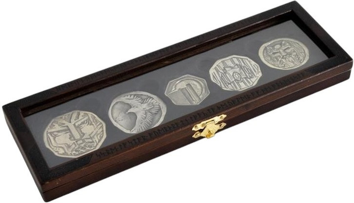 Zestaw monet The Noble Collection The Hobbit Dwarven Treasure Coin Set (0849421002244) - obraz 1