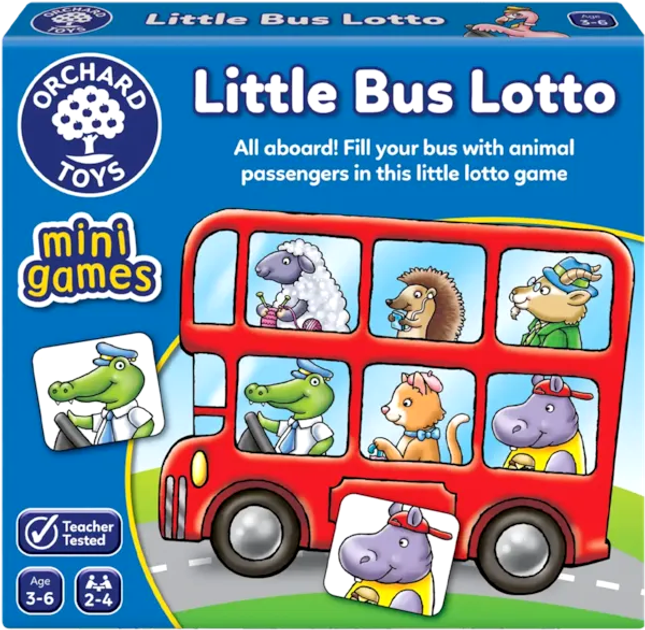 Gra planszowa Orchard Toys Little Bus Lotto (5011863102072) - obraz 1