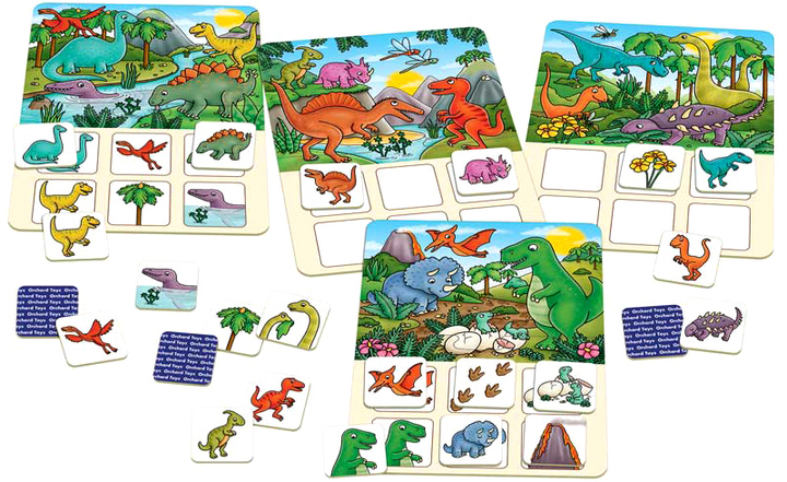 Настільна гра Orchard Toys Dinosaur Lotto (5011863102997) - зображення 5