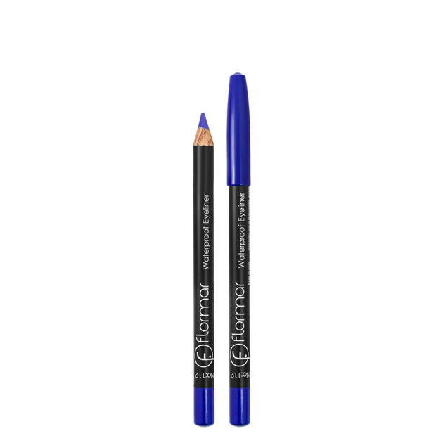 Олівець для очей Flormar Waterpoof Eyeliner водостійкий № 112 Синій - Фото 1 Олівець для очей Flormar Waterpoof Eyeliner водостійкий № 112 Синій - зображення 1