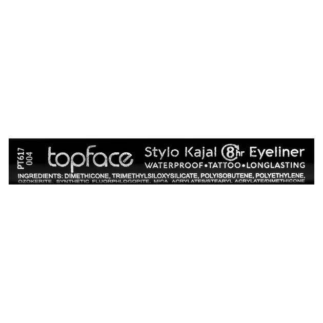 Олівець-каял для очей topface Stylo Kajal Eyeliner механічний водостійкий РТ617 № 004 - Фото 3 Олівець-каял для очей topface Stylo Kajal Eyeliner механічний водостійкий РТ617 № 004 - изображение 3