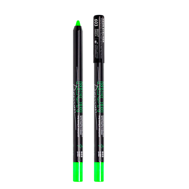 Олівець для очей неон Neon eyeliner Parisa Cosmetics NP № 603 Салатовий - Фото 1 Олівець для очей неон Neon eyeliner Parisa Cosmetics NP № 603 Салатовий - зображення 1