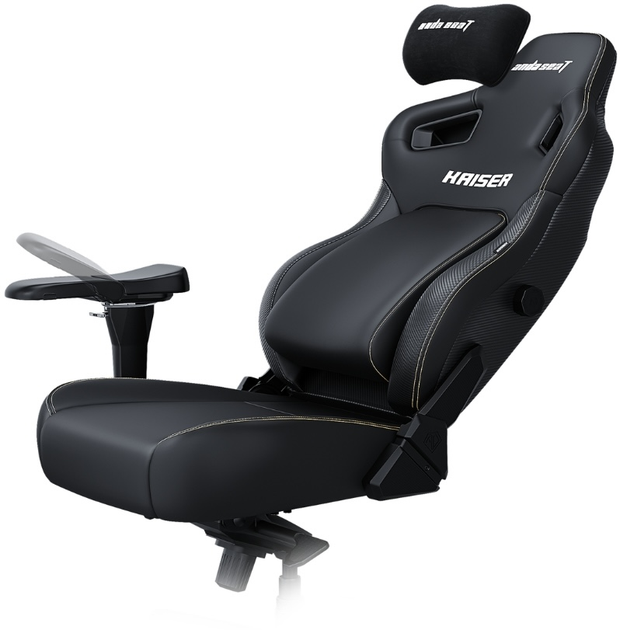 Кресло игровое Anda Seat Kaiser 4 Size L Black Premium PVC (AD12YDDC-L-20-B-PV/C) - изображение 2