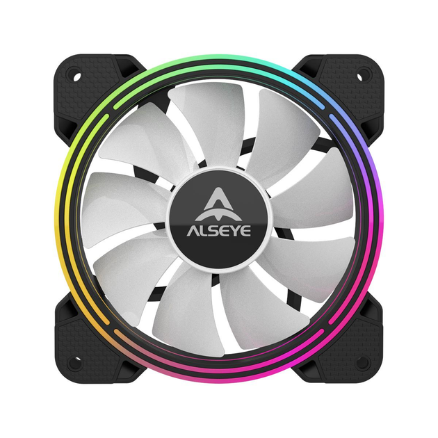 Кулер, вентилятор ALSEYE HALO H4.0 PUSH 120мм ARGB - изображение 1