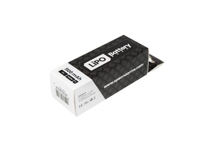 Акумулятор LiPo 11,1 V 1100 mAh 20/40C — T-Connect (Deans) [Specna Arms] (для стрейкболу) - зображення 2