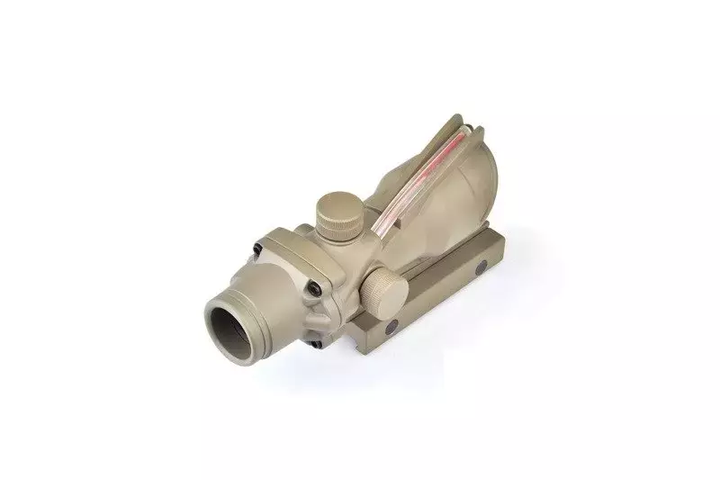 Коллиматорный прицел ACOG (с оптическим волокном) — tan [AIM-O] (для страйкбола) - изображение 8