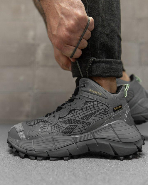 Мужские зимние термо кроссовки на меху Gore-Tex 42р серые (89548) от ...